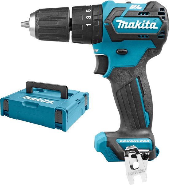 Makita HP332DZJ Accu Klopboor-/Schroefmachine BL 10.8V Losse Body in Mbox