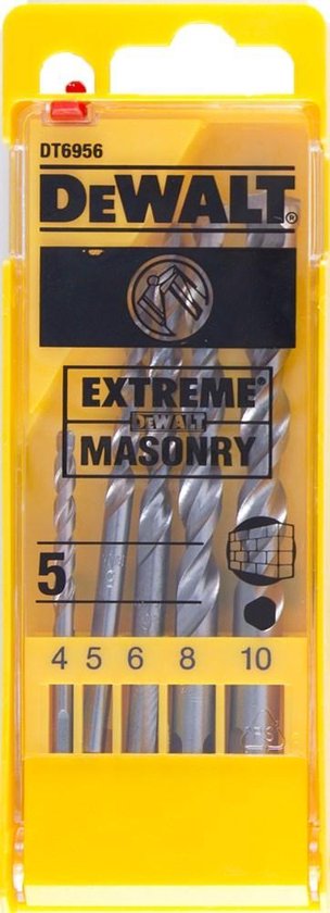 Dewalt 5-delige Extreme Betonboren Cassette