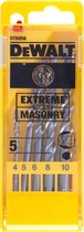 DeWALT 5-delig Betonborenset EXTREME™ - DT6956