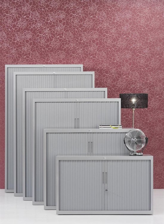 PLUS Classeur avec serrure Armoire de bureau armoire à volet