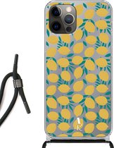 iPhone 12 Pro hoesje met koord - Lemons