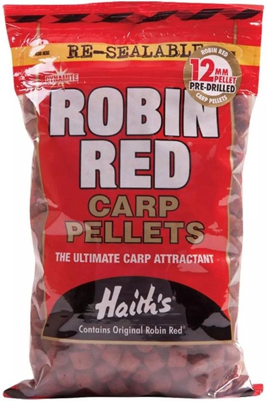 Dynamite Baits Robin Red Carp - Pellets - 12mm - 900g - Rood van Dynamite Baits — afbeelding 2