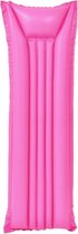 Basic strand of zwembad luchtbed 180 x 70 cm roze