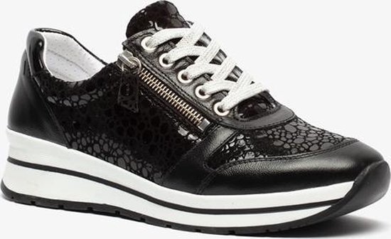 Hakken | Camper Dames Zwarte Halfopen Leren Schoenen Zwarte ⋆ Basic Skillz