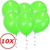 Licht Groene Ballonnen Verjaardag Versiering Groene Helium Ballonnen Feest Versiering Jungle Versiering - 10 Stuks