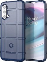 Voor OnePlus Nord CE 5G schokbestendige TPU-hoes met volledige dekking (blauw)
