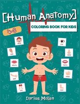Human Anatomy coloring book for kids 4-8
