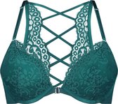 Hunkemöller Lingerie Dames Voorgevormde push up beugel bh Cardi  - Grijs - maat B70