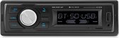 Caliber Autoradio met Bluetooth - Media speler zonder FM Radio - Muziek streamen en handsfree bellen - 35mm inbouw diepte - 4 x 55 Watt Vermogen (RMD031BT-MP)