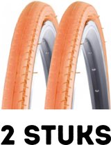 Fietsband - Buitenband - Set van 2 - Kontender 28 X 1.00 (26-622) oranje