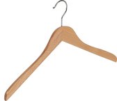 De Kledinghanger Gigant - 50 x Blouse / shirthanger beukenhout naturel gelakt, 44 cm