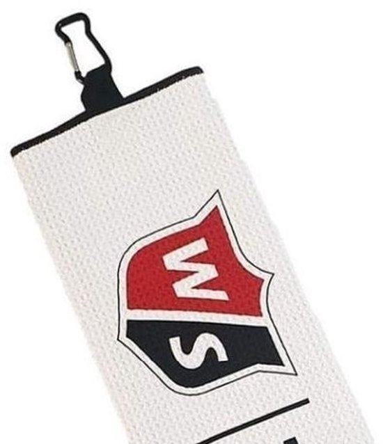 Tri-Fold Golfhanddoek - Wit van Pinnacle Golf — afbeelding 2
