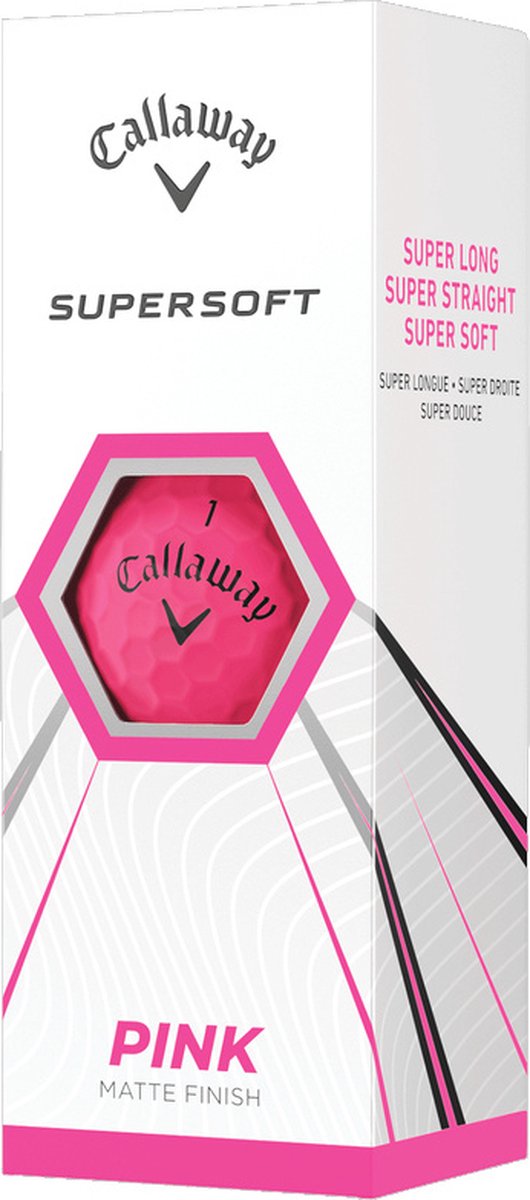 Callaway SuperSoft 2021 Golfballen - Roze - 12 Stuks van Merkloos — afbeelding 3