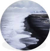 Contraste en feuille de plastique de cercle de mur d'Islande