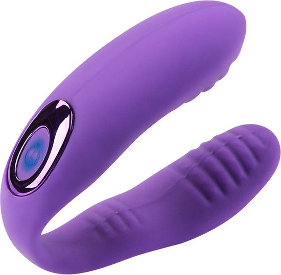 Foto: Willie toys c shape partner vibrator lengte 9 5 cm 10 vibratiepatronen