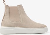 VIA VAI Juno Levy Chelsea boots dames - Enkellaarsjes dames - Beige - Maat 42