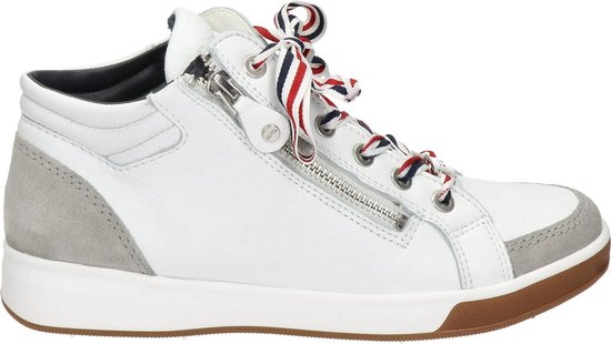 Ara dames hoge sneaker - Wit - Maat 37,5 | bol.com