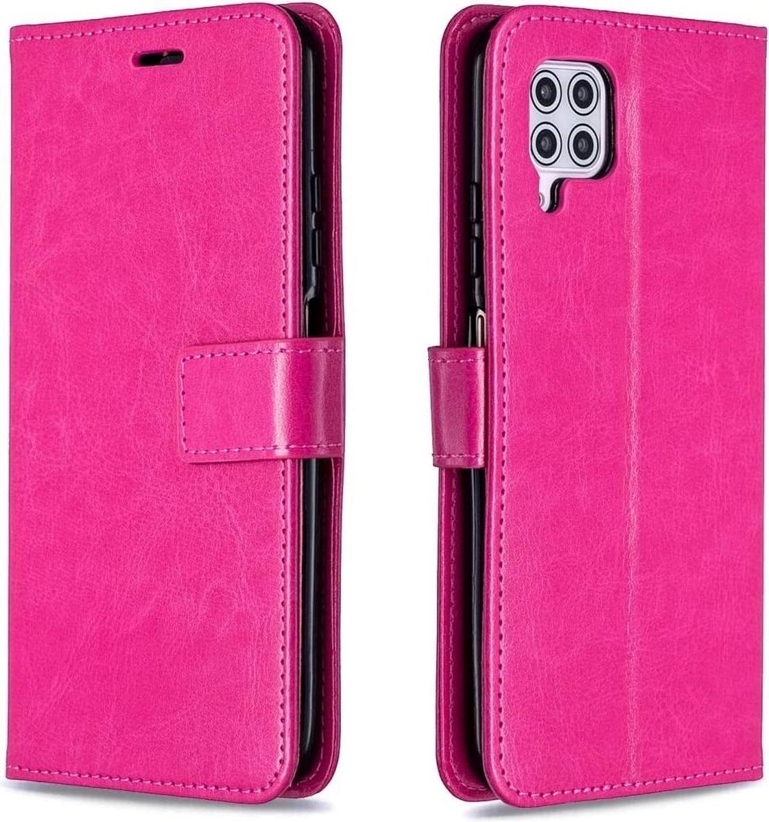 Portemonnee Book Case Hoesje Geschikt voor: Huawei P40 Lite 2020 - roze