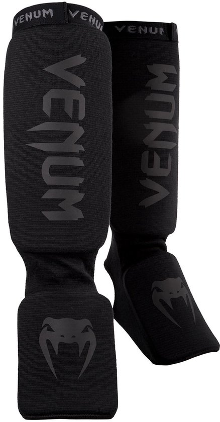 Venum Kontact Scheenkousen Matzwart - One size - One Size