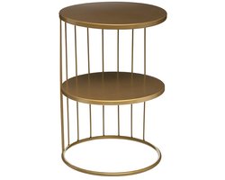 Eazy Living Bijzettafel Destin Ø 36 cm Goud