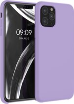 kwmobile telefoonhoesje voor Apple iPhone 11 Pro - Hoesje met siliconen coating - Smartphone case in violet lila