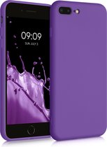 kwmobile telefoonhoesje voor Apple iPhone 7 Plus / iPhone 8 Plus - Hoesje voor smartphone - Back cover in orchidee lila