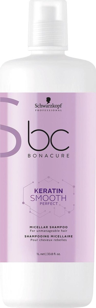Schwarzkopf Professional - BC Bonacure Keratin Smooth Perfect Shampoo - Šampon - 1000ml