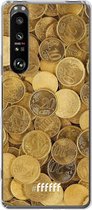 6F hoesje - geschikt voor Sony Xperia 1 III -  Transparant TPU Case - Spare Change #ffffff