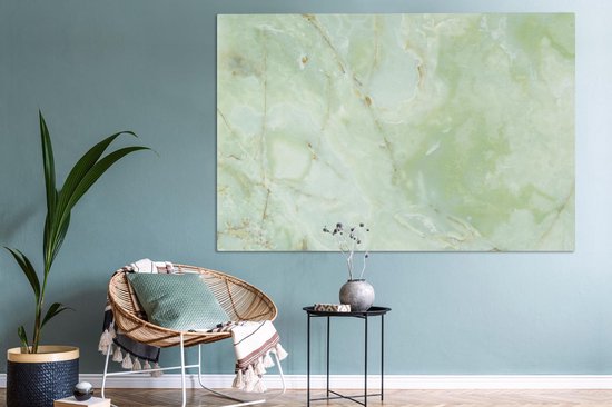 Roches colorées avec des nuances 180x120 cm - Tirage photo sur toile (Décoration murale salon / chambre) XXL / Groot format!