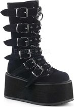 Demonia Plateau Laarzen -36 Shoes- DAMNED-225 US 6 Zwart