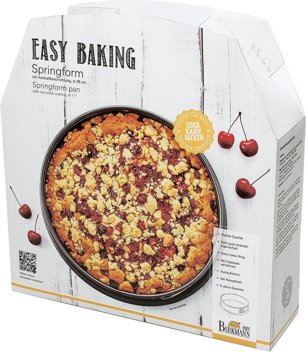 Birkmann Easy Baking Springvorm 28x9cm – foto 4