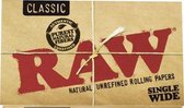 Raw Classic  Single Wide 25 perbox