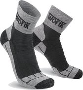 Lot de 2 paires de chaussettes respirantes et fraîches Worik Sturdy MTHS - Gris - Unisexe - Taille 47-49
