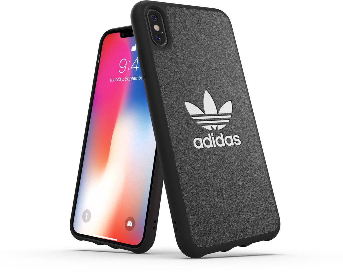 adidas Moulded Case Basic iPhone XS Max hoesje - zwart