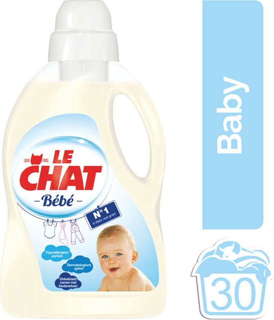 Le Chat Bebe Gel Detergent Liquide Bebe 240 Lavages Bol Com