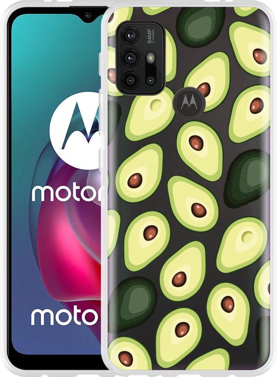 Motorola Moto G30 Hoesje Avocado's - Designed by Cazy