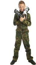 Camouflage kinderoverall maat 152 - Legerkleding