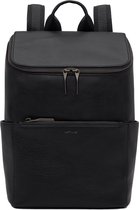 Matt & Nat Dwell Brave Backpack with Top Zipper black