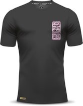 Ticket t-shirt roze - Maat M - Anthracite;Roze - Heren Shirt