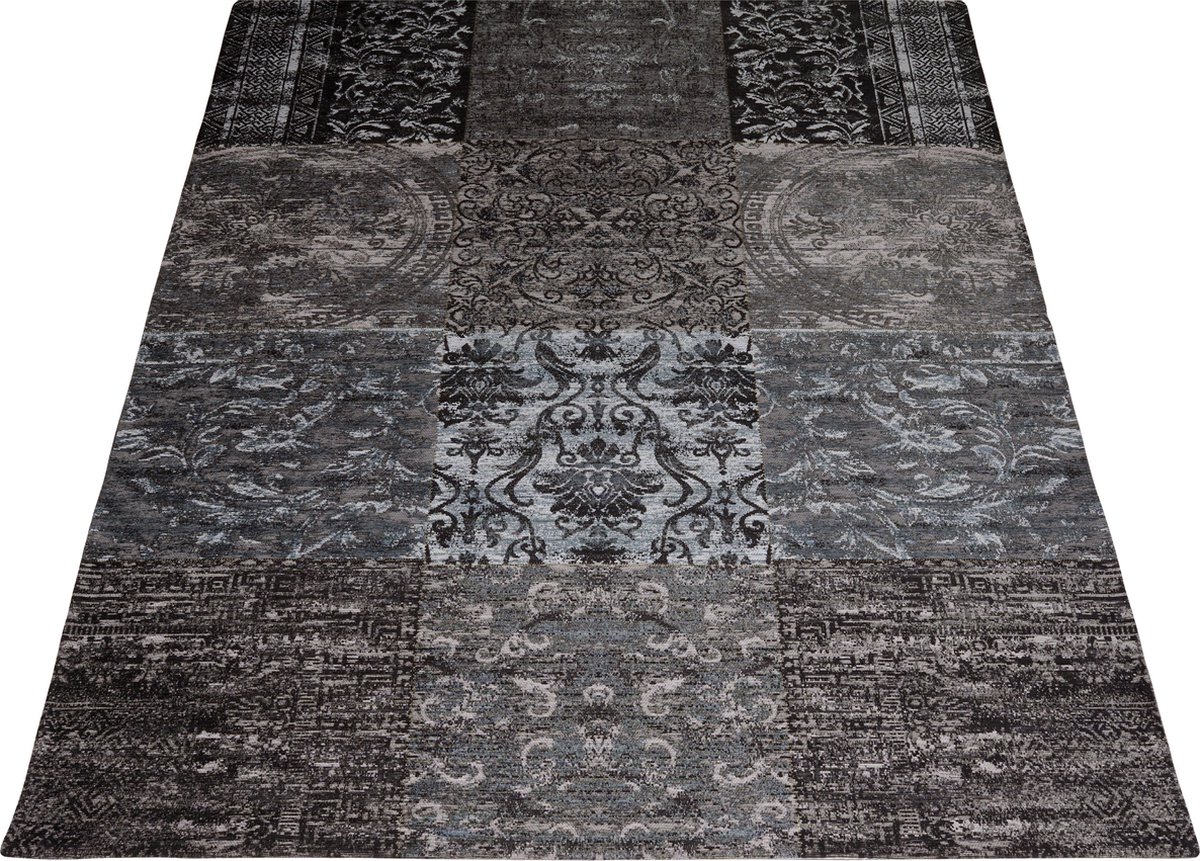 Veer Carpets Karpet Lemon Antraciet 4005 - 160 x 230 cm