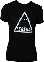 t-shirt Triangle Kids/Volwassenen Zwart 100% Bio Katoen XXL