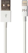 Grab 'n Go datacable light (2m) - voor iPhone 5/6/7 - wit