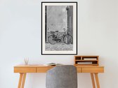 Poster - Bicycle with Black Tires-40x60