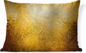 Sierkussens - Kussen - Gouden glitter achtergrond - 60x40 cm - Kussen van katoen