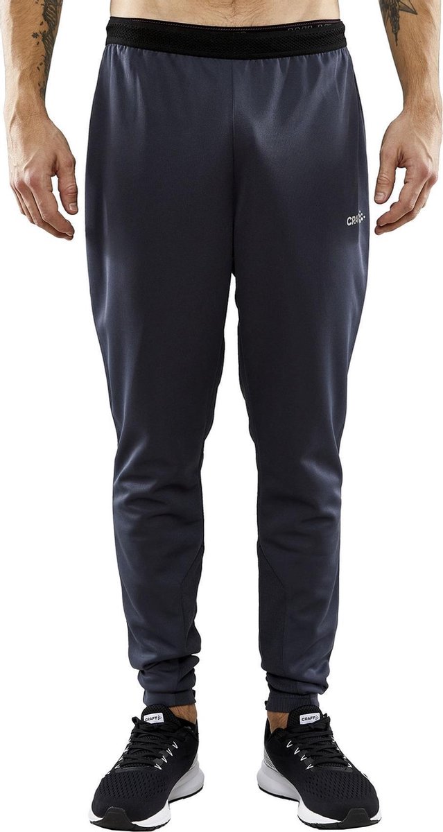Craft Evolve Slim  Sportbroek - Maat XL  - Mannen - Donker grijs