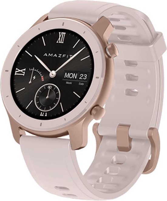 Amazfit GTR 42mm smartwatch - roze | bol.com