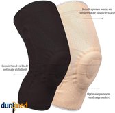 Medidu Premium kniebrace met baleinen - Lichtgewicht (In zwart en beige) Zwart