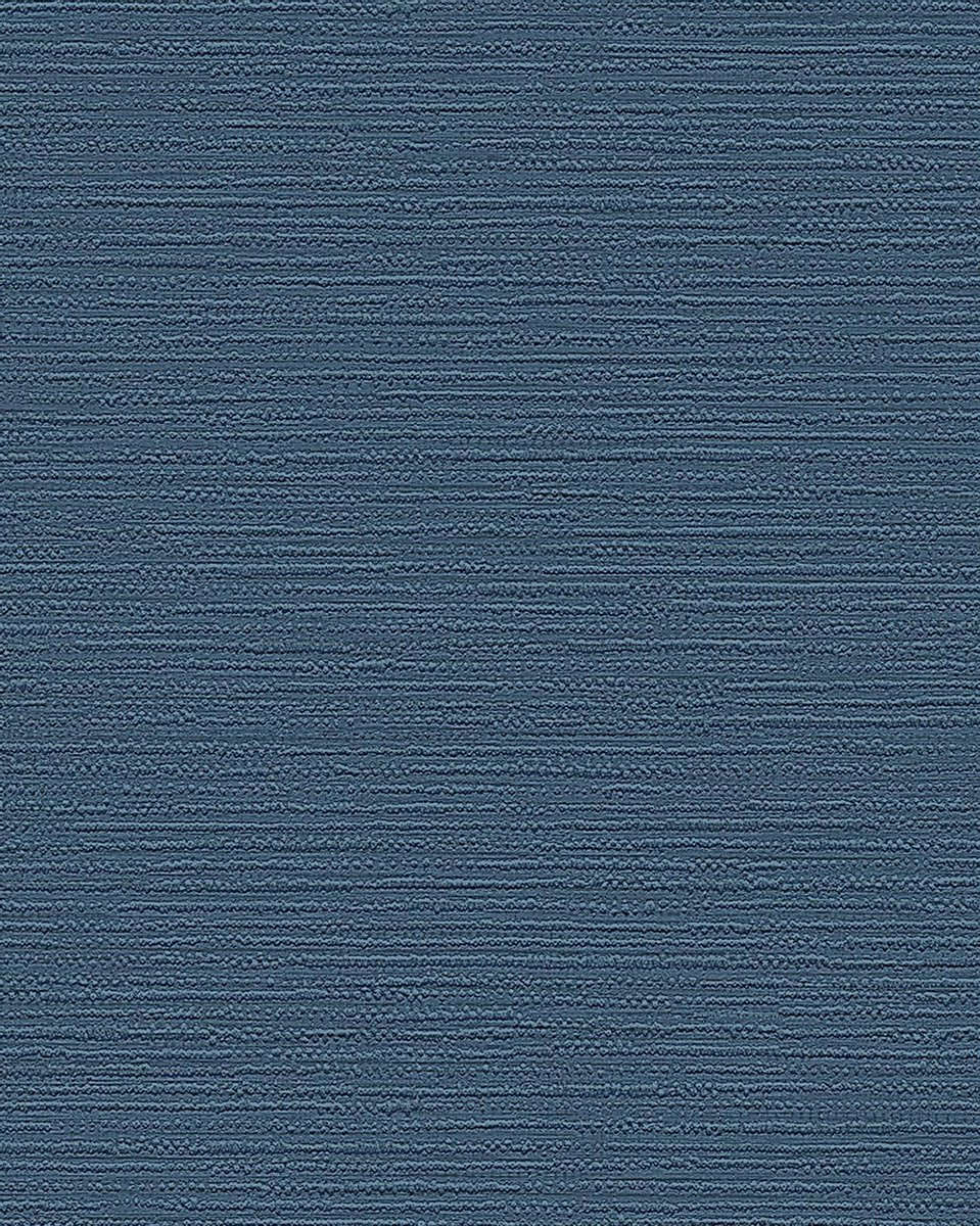 Ton sur ton behang Profhome BA220038-DI vliesbehang hardvinyl warmdruk in reliëf gestempeld tun sur ton subtiel glanzend blauw 5,33 m2