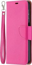 Samsung Galaxy A32 5G Hoesje - Mobigear - Excellent Serie - Kunstlederen Bookcase - Roze - Hoesje Geschikt Voor Samsung Galaxy A32 5G