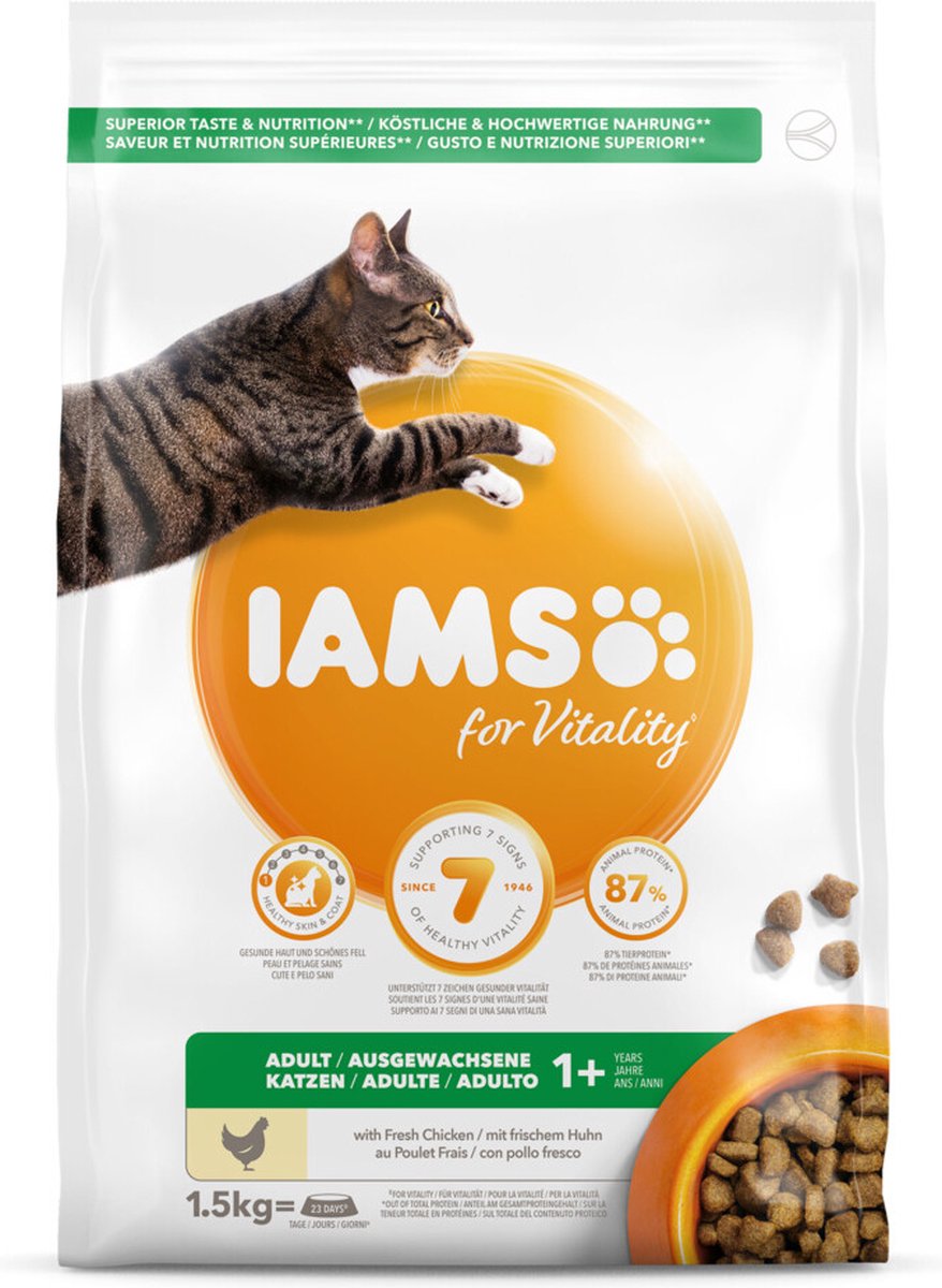 IAMS Kat Adult Kip 1,5 kg